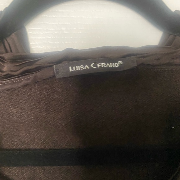 Cashmere brown sweater - Picture 3 of 4